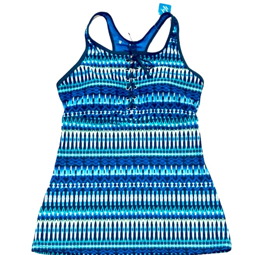 Free Country Tankini Swimsuit Top Small